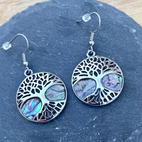 Sea Shell - Tree of  Life Earrings SK2556E